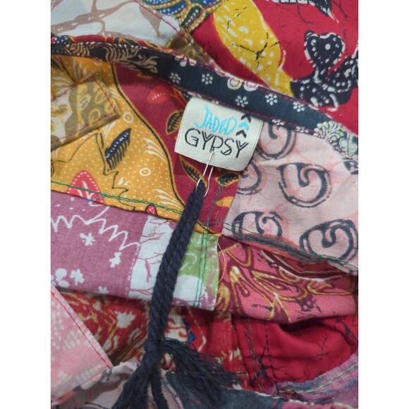 NWOT Jaded Gypsy Patchwork Kaftan Cold Should Dress - Picture 3 of 4